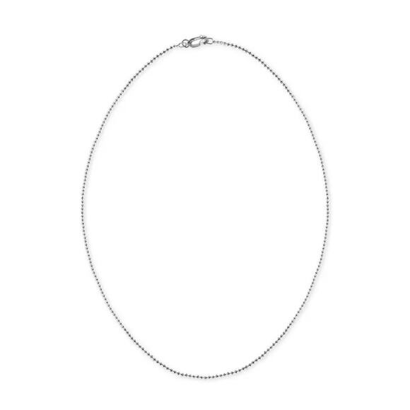 Alex Woo Sterling Silver ‘M’ Initial Pendant Necklace NY Designer Luxury Fashion - Picture 6 of 14